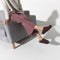 Zermatt Shearling Wool Felt Plaid - Birkenstock - Plaid Red